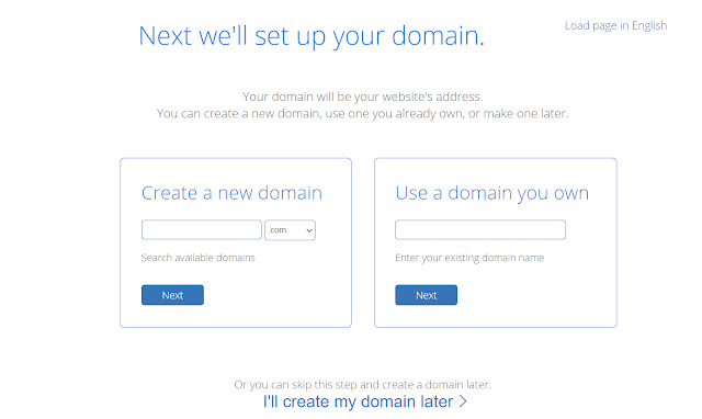 Domain setup in bluehost