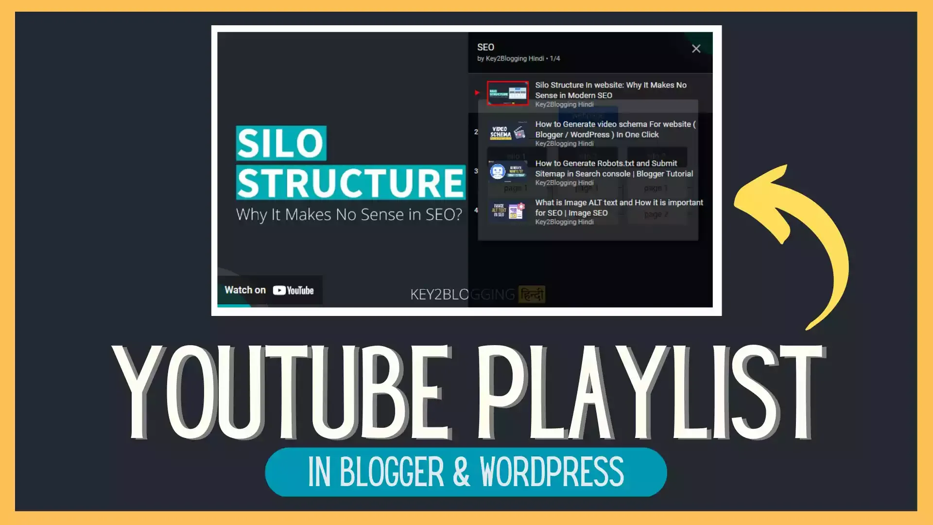 How to Embed a YouTube Playlist in Blogger & Wordpress website