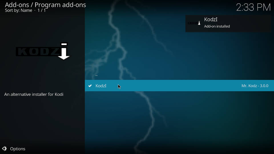 How to install Kodi addons - Step 7