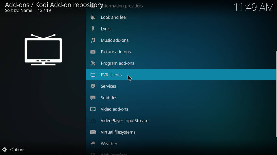 How to Install PVR IPTV Simple Client Kodi Addon - Step 5