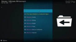 Ultimate Whitecream Kodi Addon Main Menu