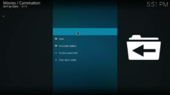 Cumination Kodi Addon Main Menu