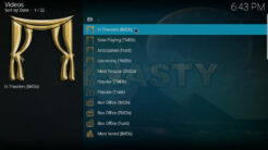 Dynasty Kodi Addon Movies Section