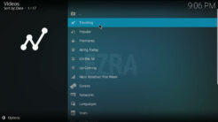 Ezra Kodi Addon TV Shows Section