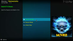 Nemesis AIO Kodi Addon TV Shows Section
