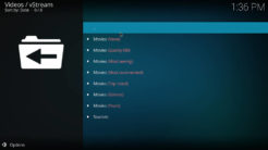 vStream Kodi Addon Movies Section