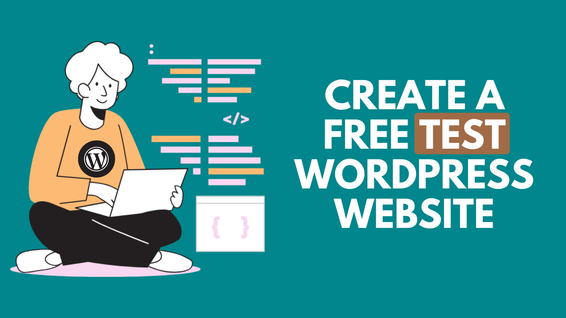 Create a Free test Wordpress website